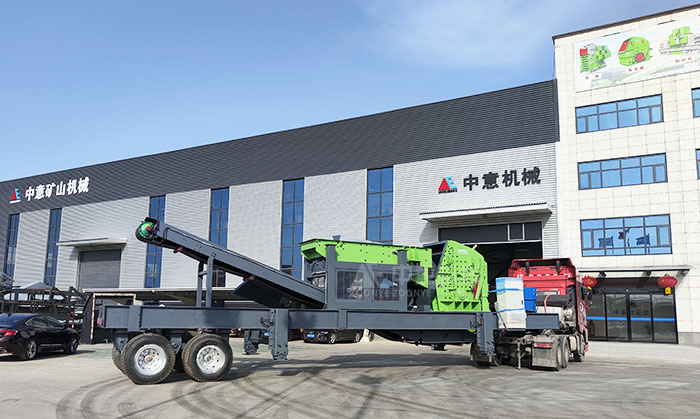 輪胎式移動破碎篩分設備啟程奔赴項目現場